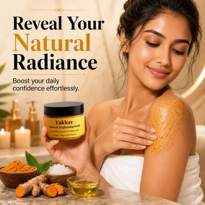 🏆 LIMITED-TIME 60% OFF! ✨Turmeric Exfoliating Body Scrub