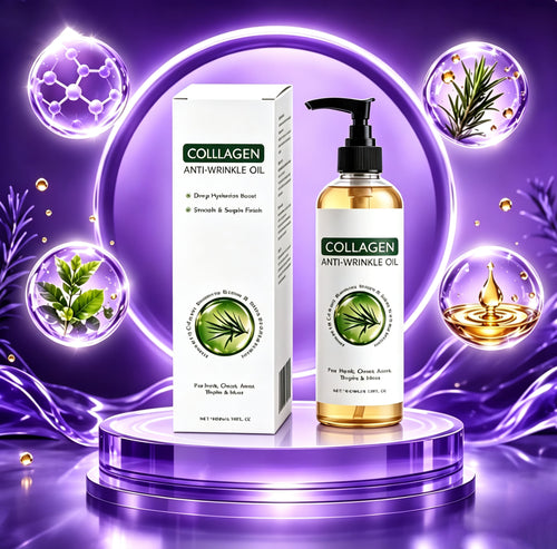 Dmluckin® Collagen Oil Targets Crepey, Wrinkled Skin for a Smoother, Firmer Look in 30 Minutes