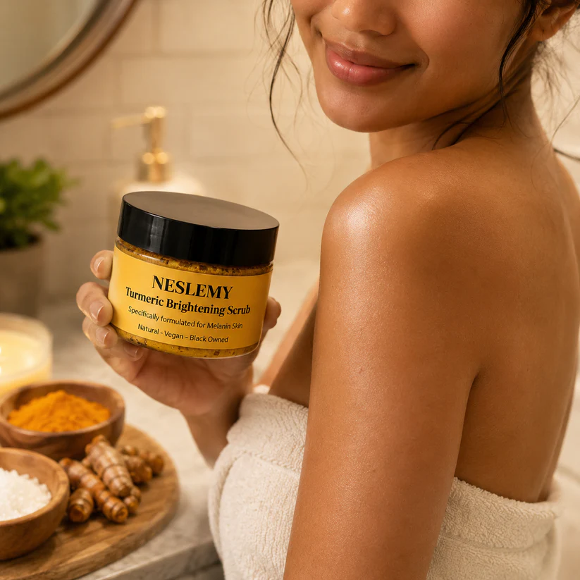 🏆 LIMITED-TIME 60% OFF! ✨Turmeric Exfoliating Body Scrub