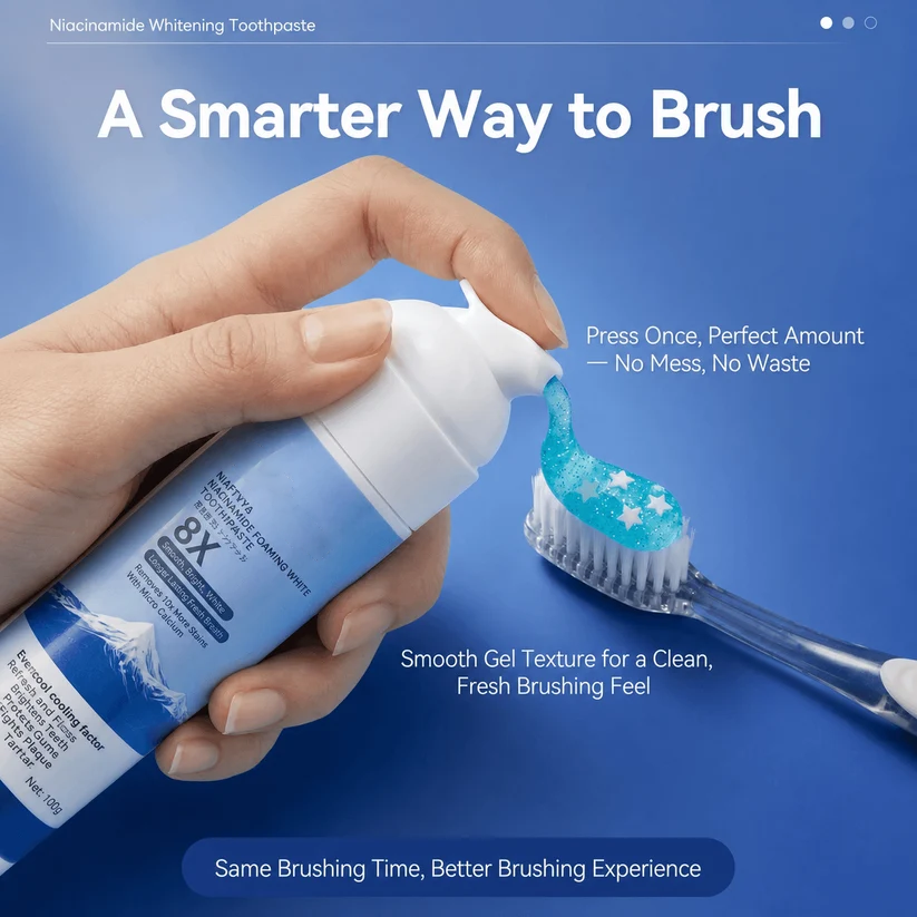 Dmluckin® foaming gel toothpaste pump experience